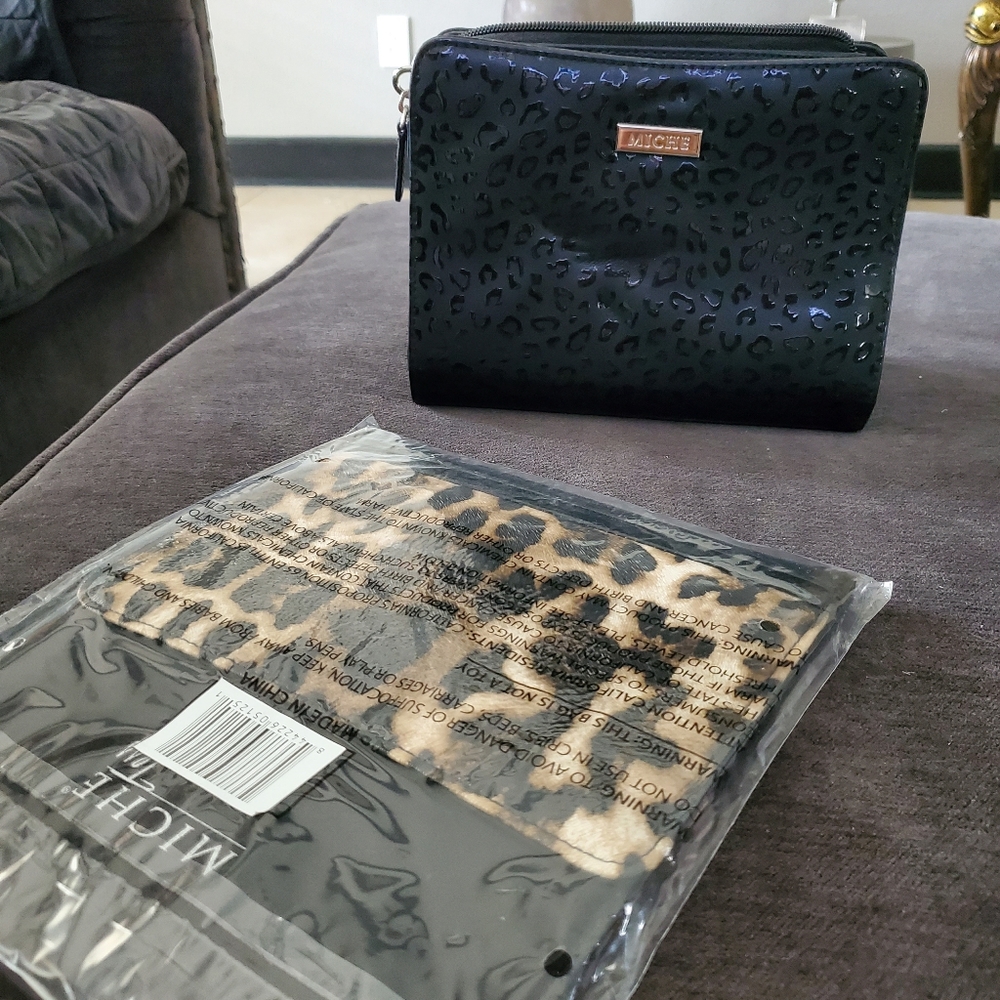 Miche purse and leopard cover unused